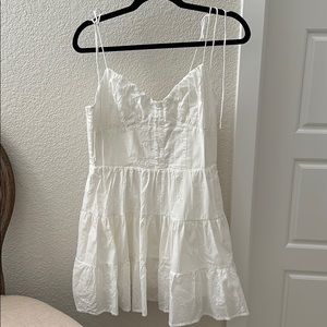 White short dress